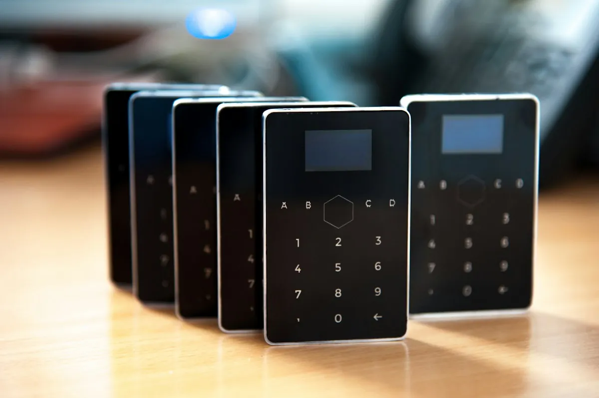 Teclados de controle de acesso